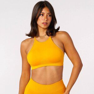 Young LA W452 Core Hourglass Bra Tank in Orange / Medium	NWT